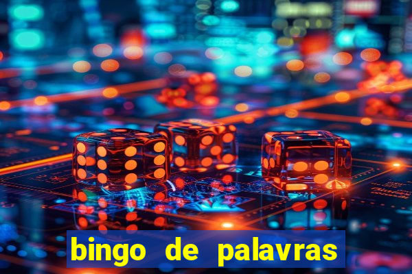 bingo de palavras de natal